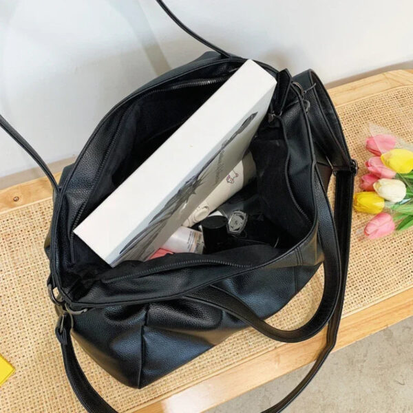 12.jpg Large Soft Handbag, 13" Laptop Tote Bag - MILA