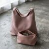 15_ea0f1222-bb18-4422-958b-a4a23ec2a248.jpg Slouchy Vegan Suede Shoulder Bag, Hobo Tote - NOA