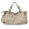 ALMA_beige.jpg Large Slouchy Bowling Handbag for School & Work - ALMA