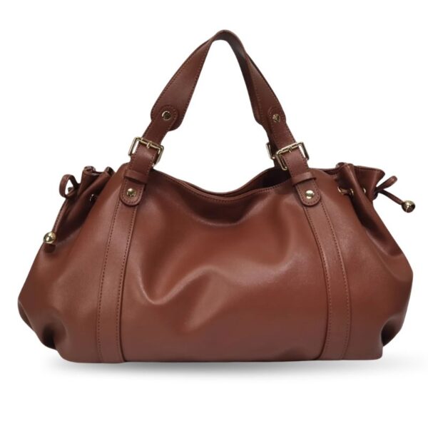 Large Slouchy Bowling Handbag for School & Work - ALMA