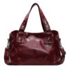 AURA_red.jpg Soft Retro Handbag for School & Work - AURA