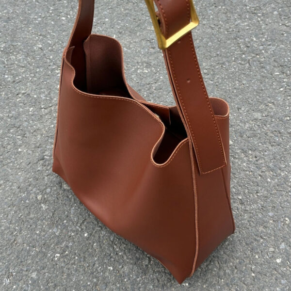 Hobo Shoulder Bag with Matching Pouch - ELARA