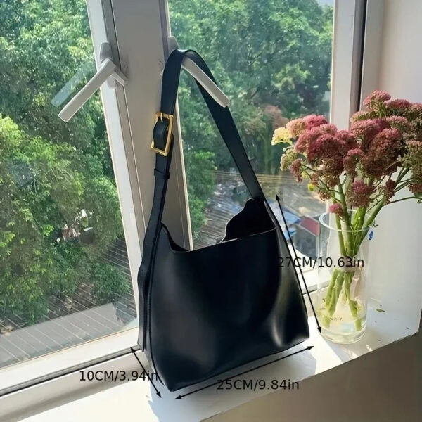 Hobo Shoulder Bag with Matching Pouch - ELARA