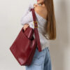 Hobo Shoulder Bag with Matching Pouch - ELARA