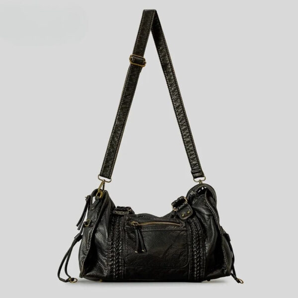 FREYA3.jpg Large Vintage Handbag, 13" Laptop Zip Tote - FREYA