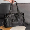 FREYA_3.jpg Large Vintage Handbag, 13" Laptop Zip Tote - FREYA