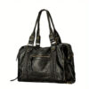 FREYA_whitebckaground.jpg Large Vintage Handbag, 13" Laptop Zip Tote - FREYA