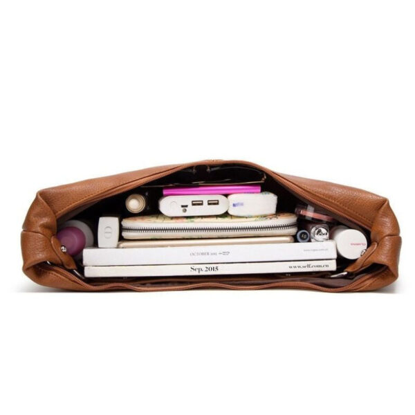 Soft handbag, tote bag - LYRA