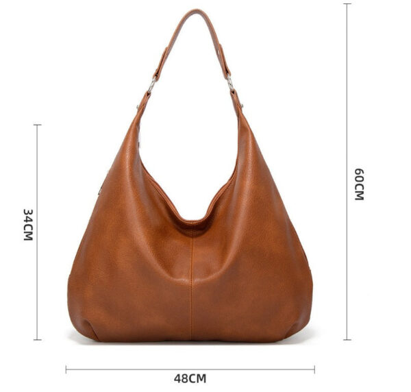 Soft handbag, tote bag - LYRA