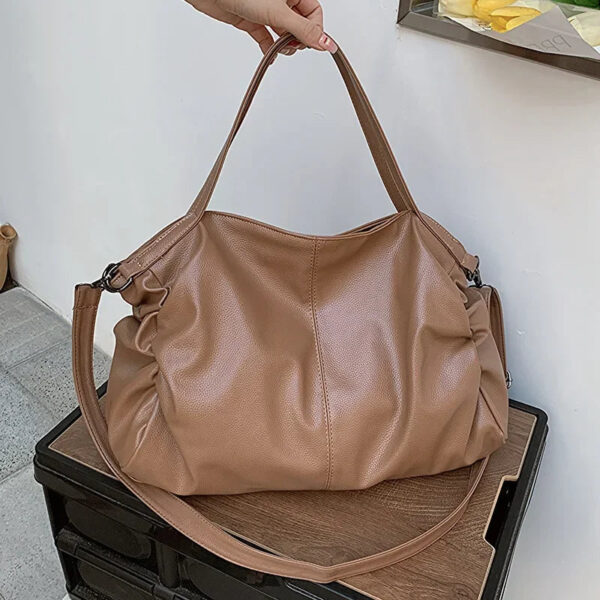 MILA.jpg Large Soft Handbag, 13" Laptop Tote Bag - MILA