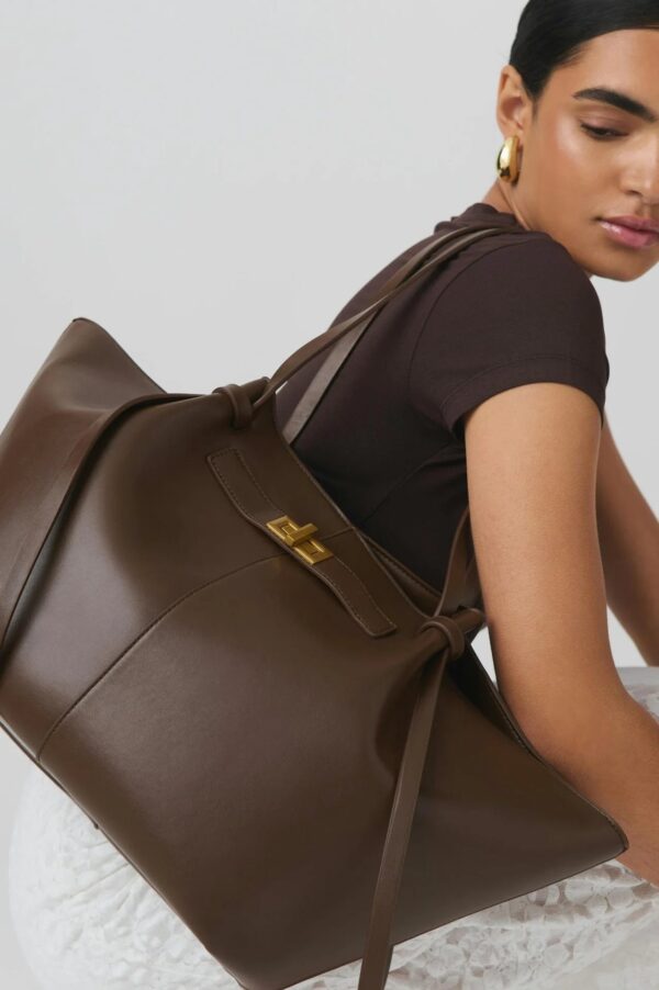 borwn.jpg Large School & Work Tote Bag - SOHO